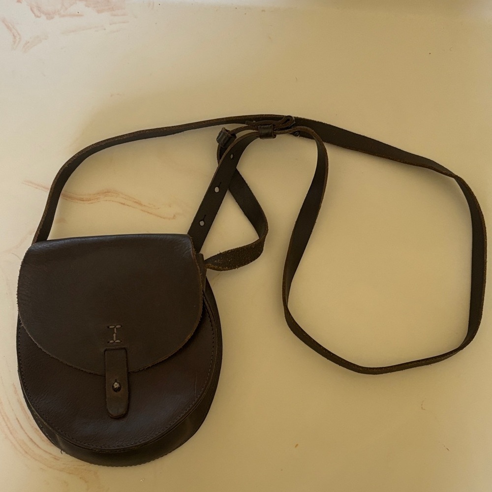 Lucky brand Brown Leather Crossbody Bag